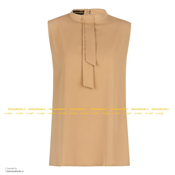تاپ زنانه مدل کرواتی بسته