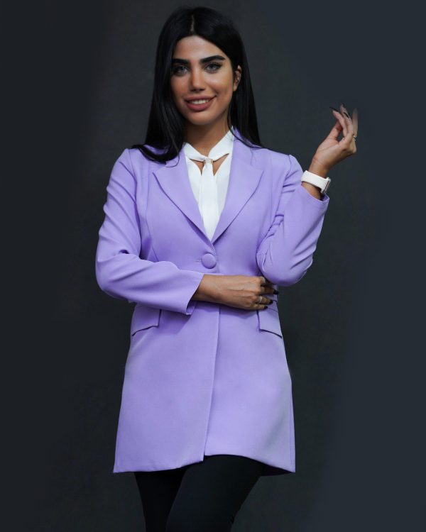 تاپ زنانه مدل کرواتی باز - Image 7