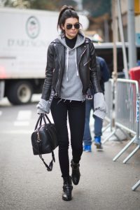 hoodie and jean women
