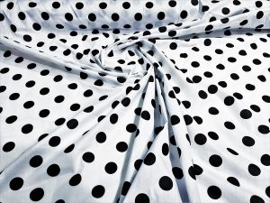 polka dot fabric pattern