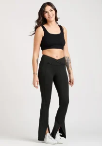 Slit Boot Cut leggings